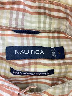 NAUTICA/ノーティカ/シャツ/ブラウス/トップス/ベージュ/L