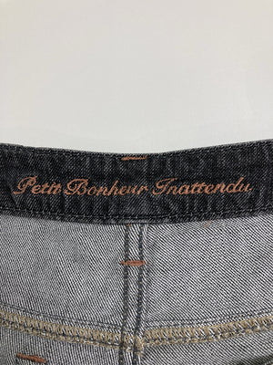PETIT BONHEUR INATTENDU/デニムパンツ/パンツ/ブラック/73-95