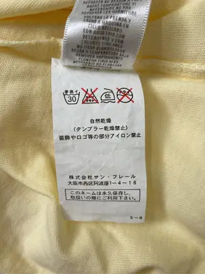 JUICY COUTURE/ジューシークチュール/Tシャツ/カットソー/トップス/イエロー/M