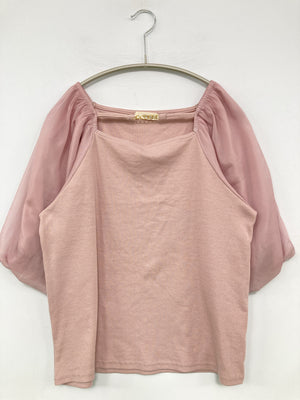 Chulatte/チュラッテ/Tシャツ/カットソー/トップス/ピンク/L