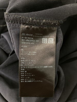UNIQLO/ユニクロ/スラックス/パンツ/ネイビー/XL