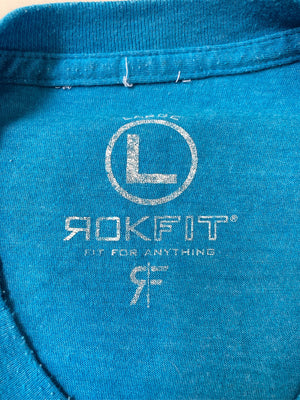 ROKFIT/Tシャツ/カットソー/トップス/スカイブルー/L
