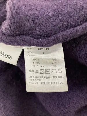 titivate/ティティベイト/ニット/セーター/トップス/パープル/S