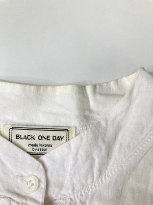 BLACK ONE DAY/ブラックワンデイ/シャツ/ブラウス/トップス/ホワイト