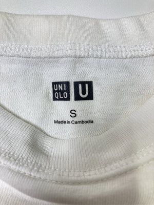 UNIQLO/ユニクロ/Tシャツ/カットソー/トップス/ホワイト/S