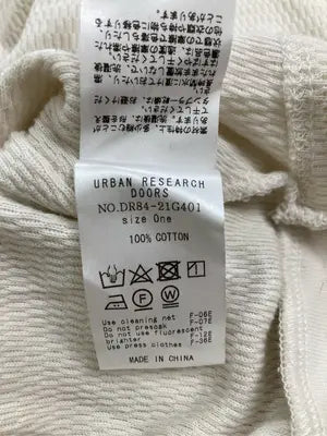 URBAN RESEARCH DOORS/アーバンリサーチドアーズ/Tシャツ/カットソー/トップス/アイボリー/One
