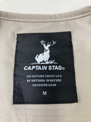 CAPTAIN STAG/ベスト/トップス/ベージュ/M
