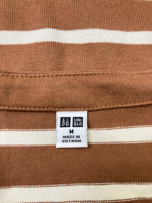 UNIQLO/ユニクロ/Tシャツ/カットソー/トップス/ブラウン/M