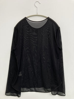 UNIQLO/ユニクロ/Tシャツ/カットソー/トップス/ブラック/L