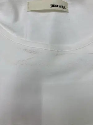 SHOO LA RUE/シューラルー/Tシャツ/カットソー/トップス/ホワイト/L