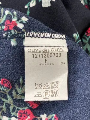 OLIVE des OLIVE/オリーブデオリーブ/シャツワンピース/ワンピース/ドレス/ブラック/F