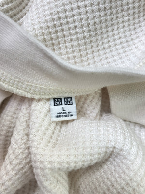 UNIQLO/ユニクロ/Tシャツ/カットソー/トップス/ホワイト/L