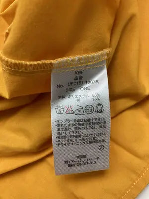 KBF/ケービーエフ/Tシャツ/カットソー/トップス/イエロー/ONE