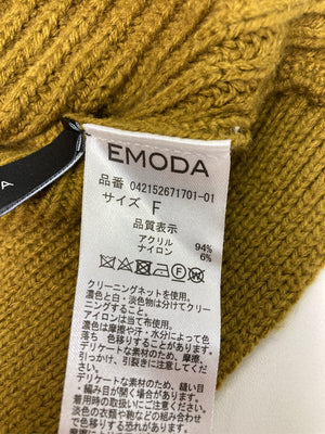 EMODA/エモダ/Tシャツ/カットソー/トップス/ブラウン/F