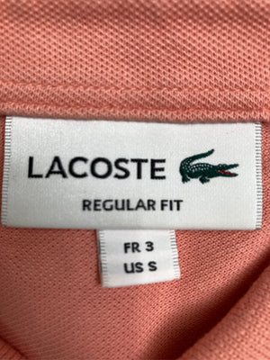 LACOSTE/ラコステ/ポロシャツ/トップス/ピンク/S