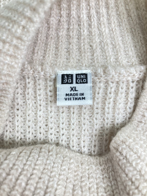 UNIQLO/ユニクロ/ニット/セーター/トップス/ベージュ/XL
