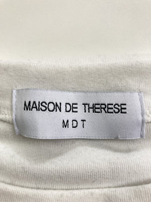 MAISON DE THERESE/メゾンドゥテレーズ/Tシャツ/カットソー/トップス/ホワイト