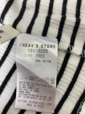 FREAK'S STORE/フリークスストア/Tシャツ/カットソー/トップス/ホワイト/FREE