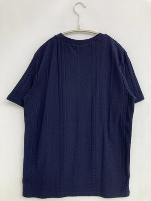 NANO-UNIVERSE/ナノユニバース/Tシャツ/カットソー/トップス/ネイビー/S