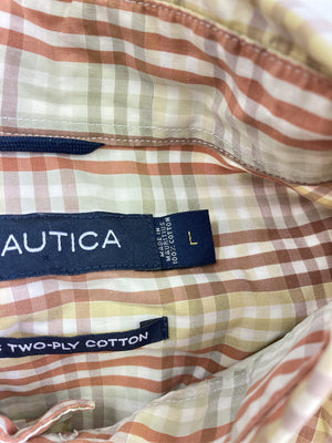 NAUTICA/ノーティカ/シャツ/ブラウス/トップス/ベージュ/L