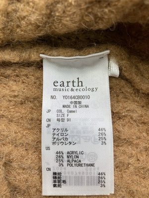 earth music&ecology/アースミュージックアンドエコロジー/ニット/セーター/トップス/ブラウン/F