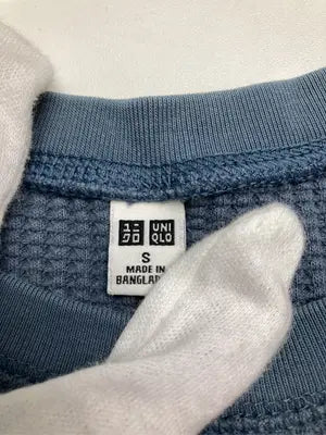 UNIQLO/ユニクロ/Tシャツ/カットソー/トップス/スカイブルー/S