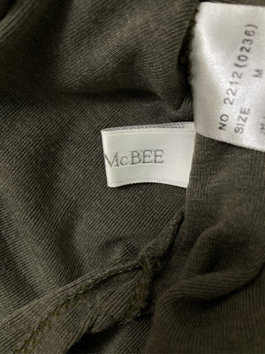 CECIL McBEE/セシルマクビー/Tシャツ/カットソー/トップス/カーキ/M