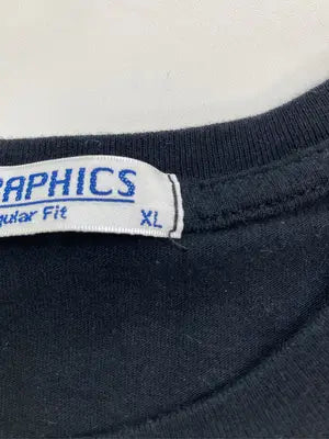 T-GRAPHICS/ティーグラフィックス/Tシャツ/カットソー/トップス/ブラック/XL