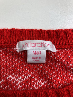 xhilaration/ニット/セーター/トップス/レッド/M