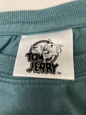 TOM and JERRY/トムアンドジェリー/Tシャツ/カットソー/トップス/ブルー/M