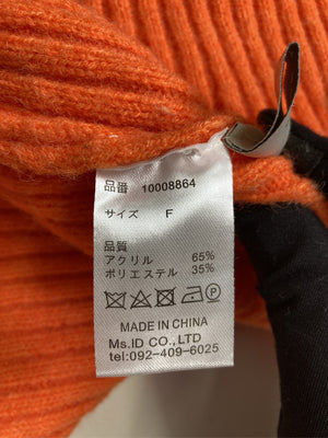 SELECT MOCA/セレクトモカ/ニット/セーター/トップス/オレンジ/F