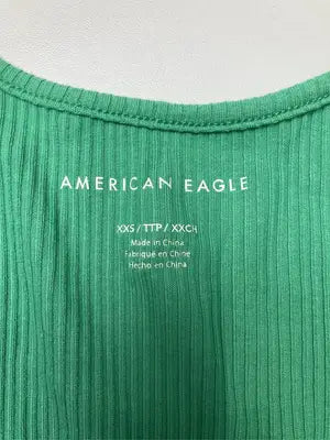 AMERICAN EAGLE/アメリカンイーグル/Tシャツ/カットソー/トップス/グリーン/xxs