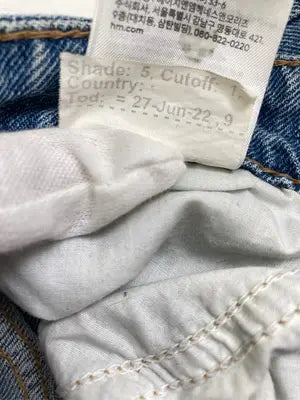 & DENIM/アンドデニム/デニムパンツ/パンツ/ブルー/EUR 34