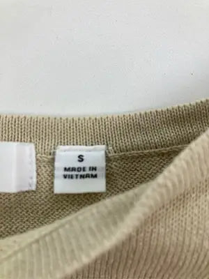 UNIQLO U/ユニクロユー/ニット/セーター/トップス/ベージュ/S