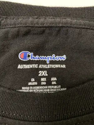 Champion/チャンピオン/Tシャツ/カットソー/トップス/ブラック/2XL