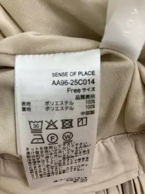 SENSE OF PLACE/センスオブプレイス/スカート/スカート/ベージュ/Free