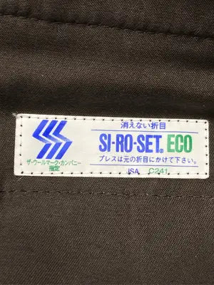 Si-RO-SET/スラックス/パンツ/ブラック