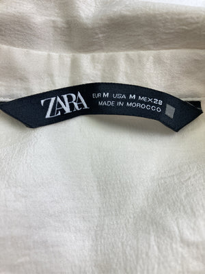ZARA/ザラ/シャツ/ブラウス/トップス/アイボリー/EUR M/USA M/ MEX 28