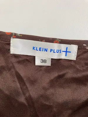 KLEIN PLUS/クラインプラス/シャツ/ブラウス/トップス/ブラウン/38
