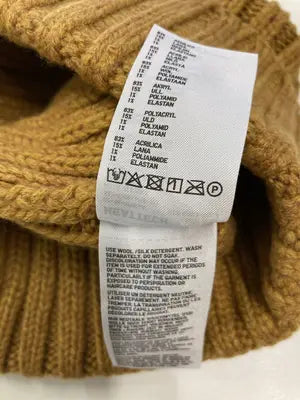 UNIQLO/ユニクロ/ニットキャップ/ビーニー/帽子/イエロー/ONE SIZE
