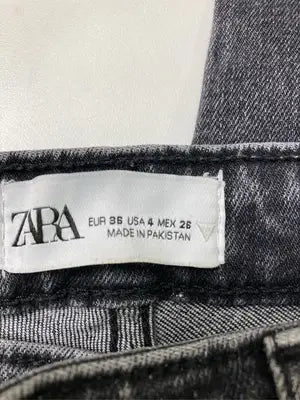 ZARA/ザラ/デニムパンツ/パンツ/ブラック/EUR 36/USA 4/MEX 26