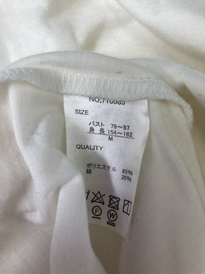 Tシャツ/カットソー/トップス/ホワイト/M