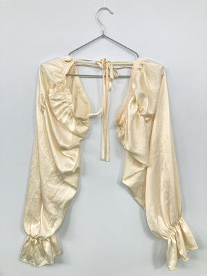 カーディガン/ボレロ/トップス/アイボリー