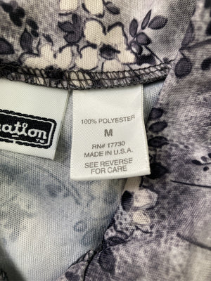 xhilaration/シャツ/ブラウス/トップス/グレー/M