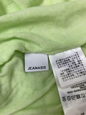 JEANASIS/ジーナシス/Tシャツ/カットソー/トップス/ライトグリーン/F