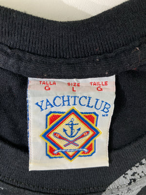 YACHTCLUB/Tシャツ/カットソー/トップス/ブラック/L