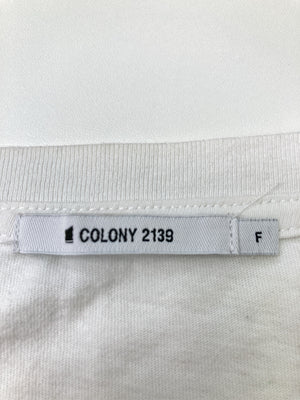 COLONY 2139/コロニートゥーワンスリーナイン/Tシャツ/カットソー/トップス/ホワイト/F