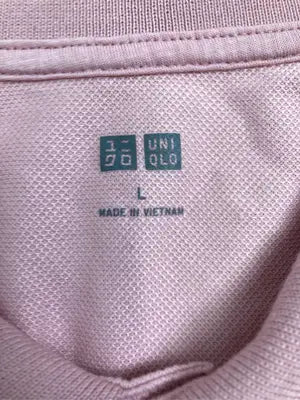 UNIQLO/ユニクロ/ポロシャツ/トップス/ピンク/L