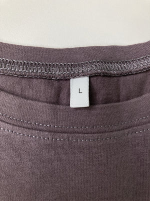 JUNOAH/ジュノア/Tシャツ/カットソー/トップス/グレー/L