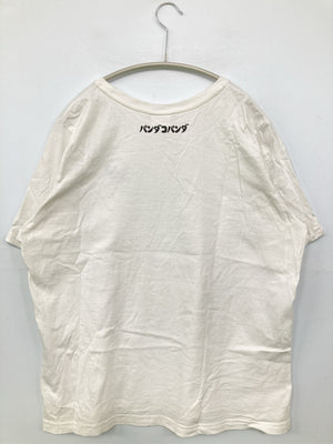パンダコパンダ/Tシャツ/カットソー/トップス/ホワイト/LL